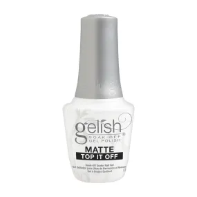 Gelish Gel Top Coat - Top It Off Matte 0.5oz #1140001
