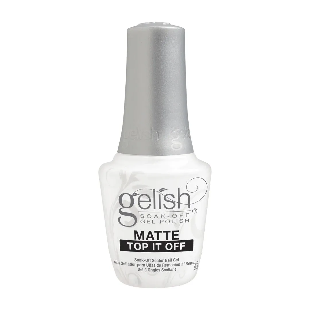 Gelish Gel Top Coat - Top It Off Matte 0.5oz #1140001