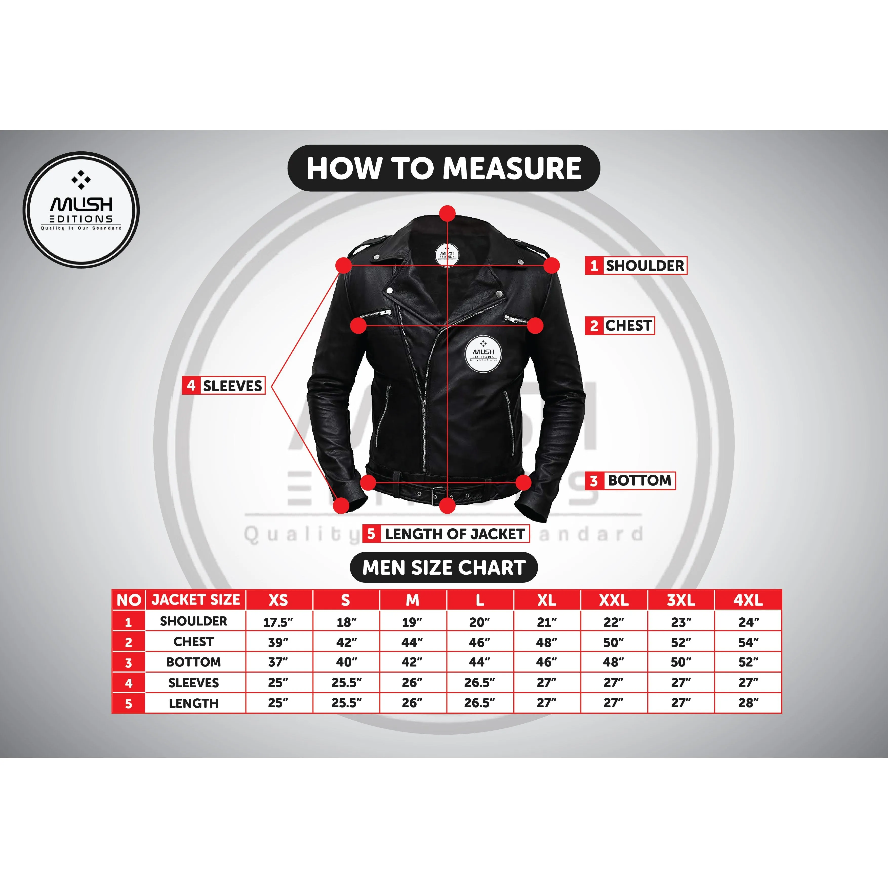 Geniune Leather Shearling Mens Jacket