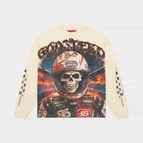 GODSPEED Racer Goldie LS T-Shirt (Bone)