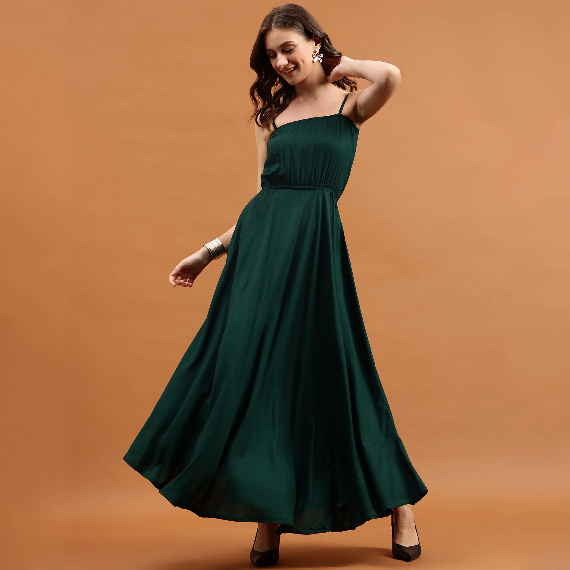 Graceful Grove Dress Maxi Dress