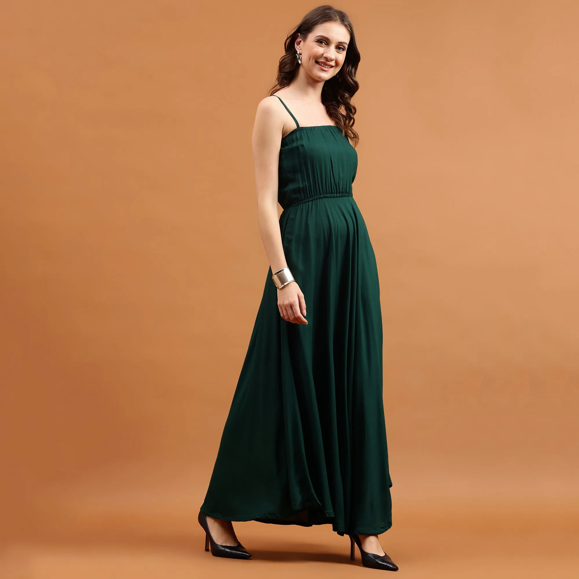 Graceful Grove Dress Maxi Dress