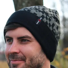 Greyscale Maryland Flag / Beanie