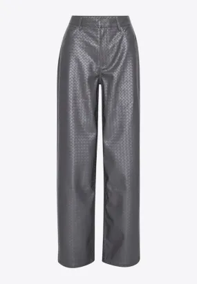 High-Waist Woven Pants