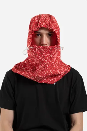 Hood - Red Floral Cotton