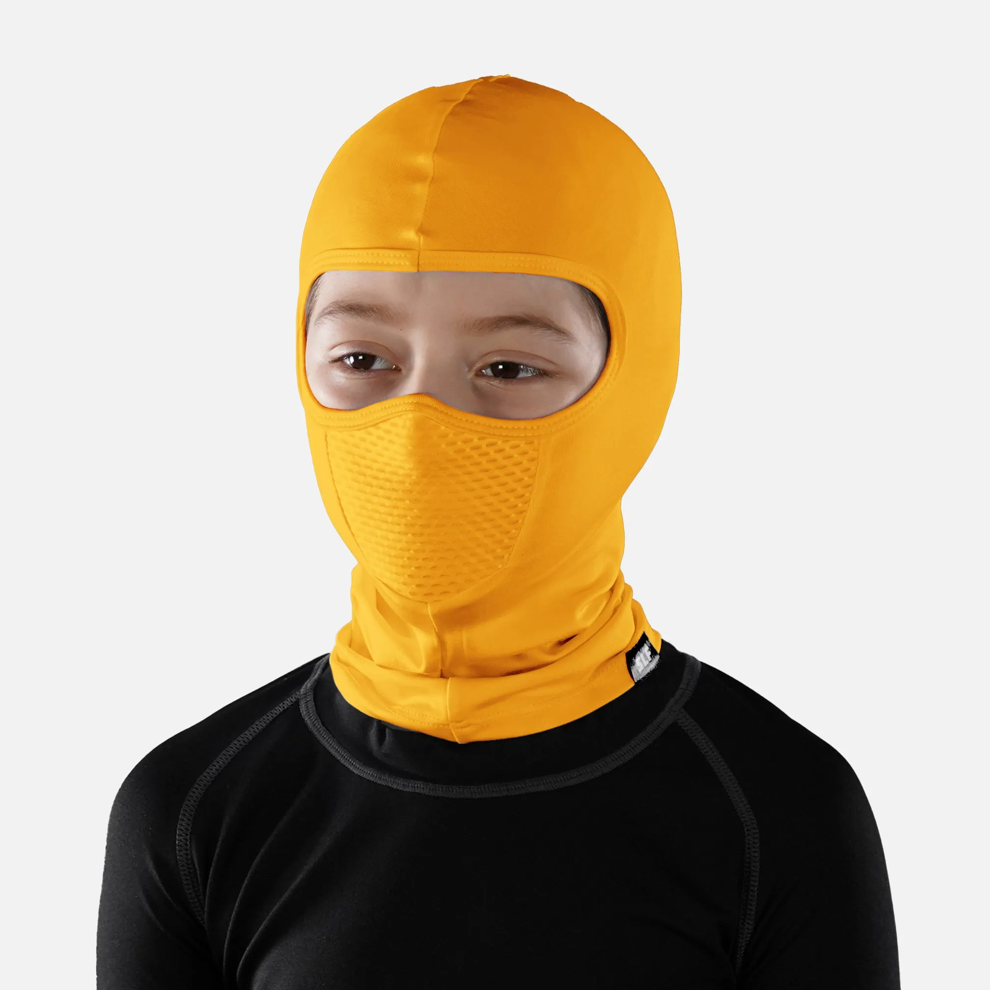 Hue Yellow Gold Kids Shiesty Mask