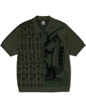 Huf Destroy Gundam Zip Sweater - Green