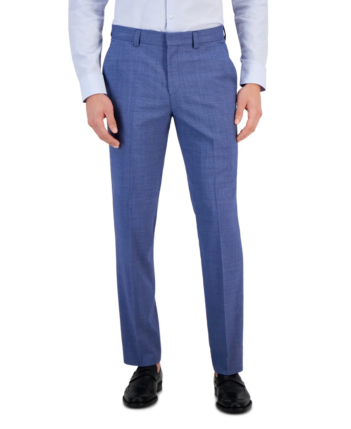 Hugo Boss Mens Modern fit Dress Pants 30 / 32 Blue Stretch