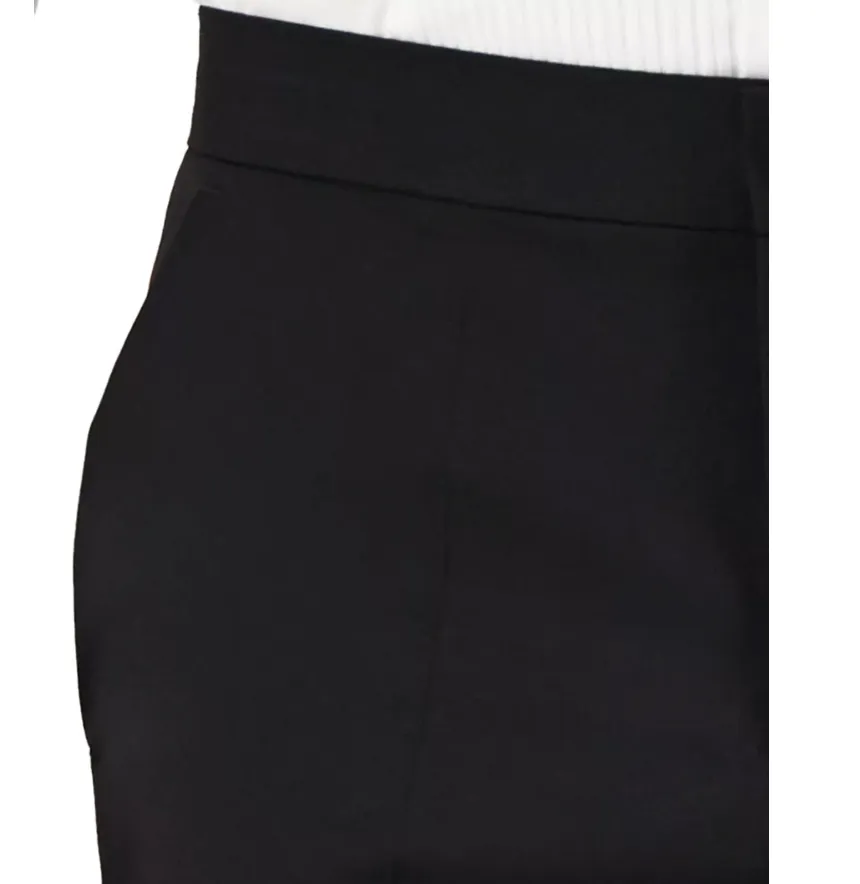 Hugo Boss Mens Regular fit Tuxedo Dress Pants 34 / 32 Black Solid