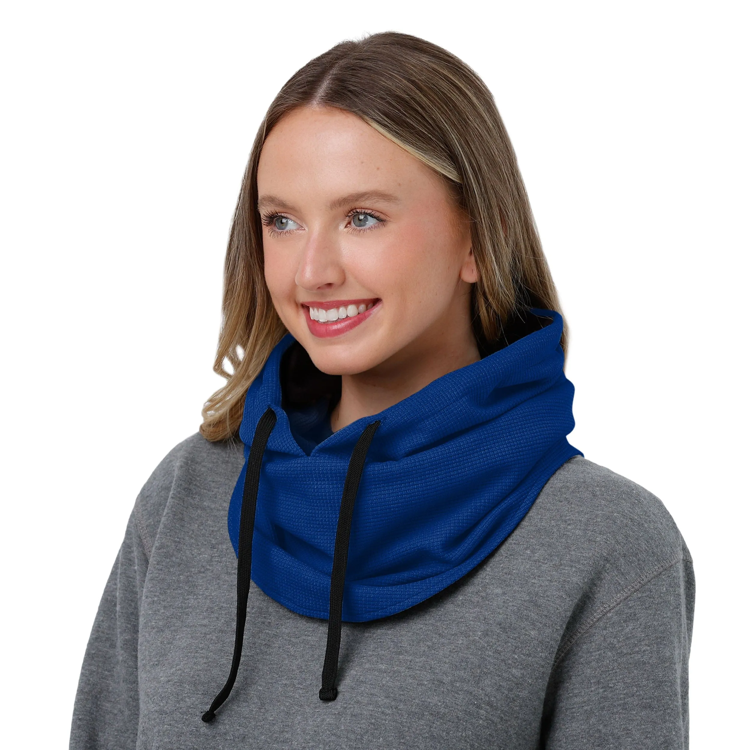 Indianapolis Colts NFL Waffle Drawstring Hooded Gaiter