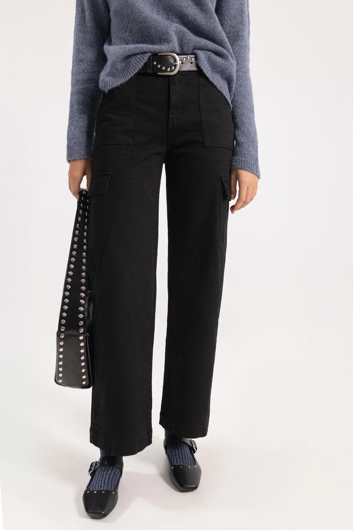JEANS CULOTTE CARGO