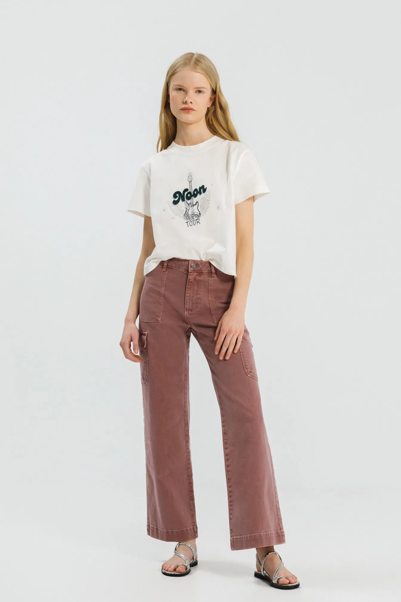 JEANS CULOTTE CARGO