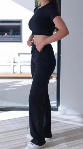 Jessie Lounge Pants Black