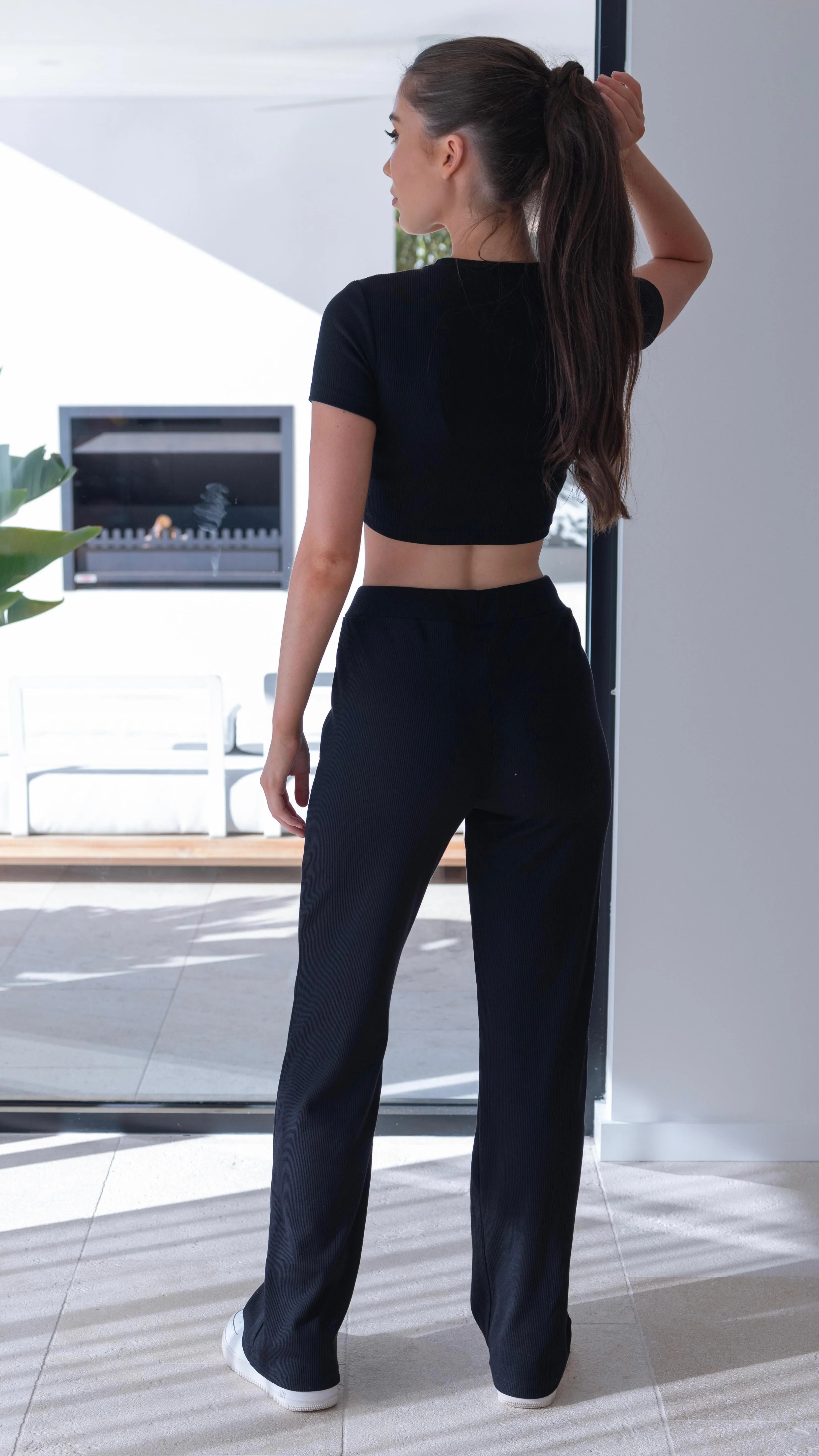 Jessie Lounge Pants Black