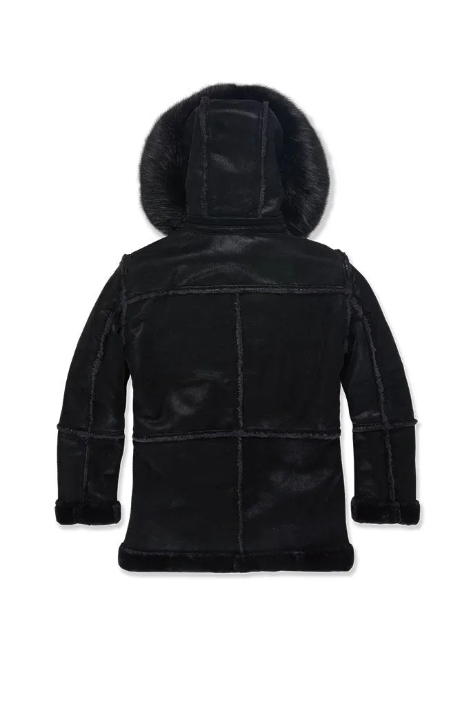 Jordan Craig-Denali Shearling Jacket-Black-91445