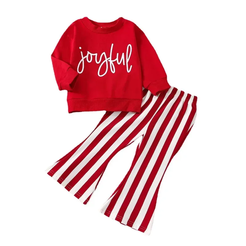 Joyful Striped Outfit