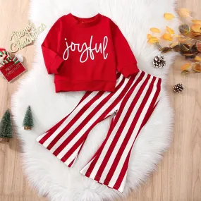 Joyful Striped Outfit