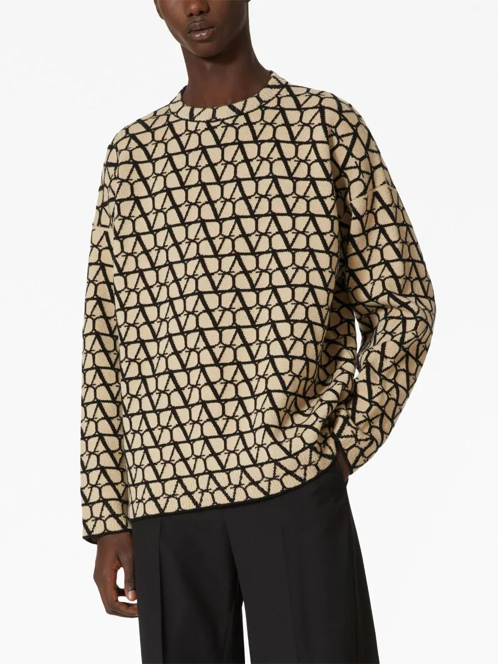 Jumper with all-over Toile Iconographe
