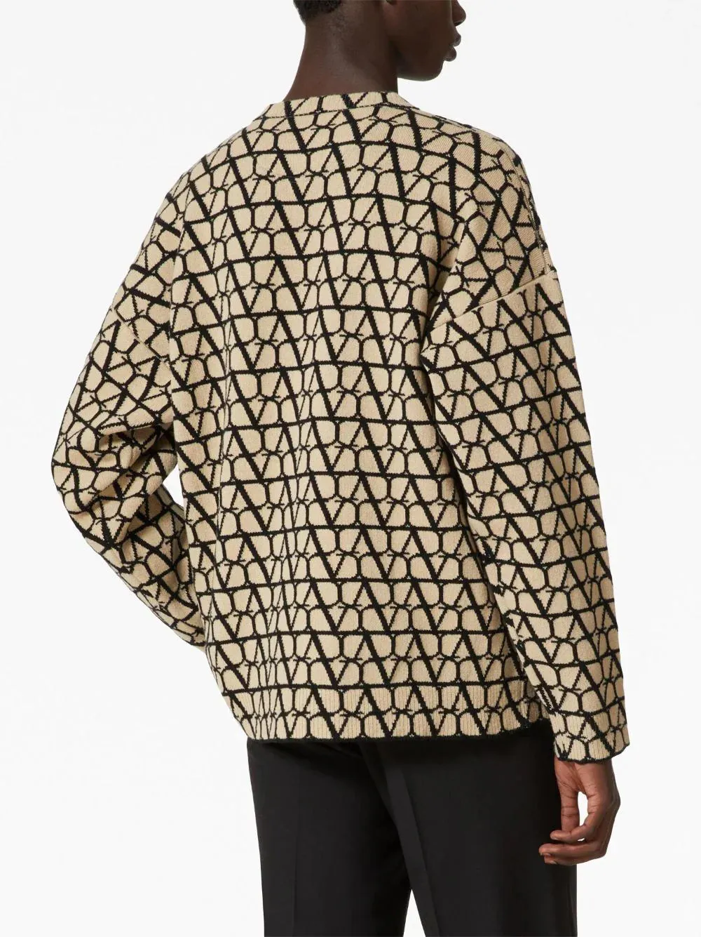 Jumper with all-over Toile Iconographe