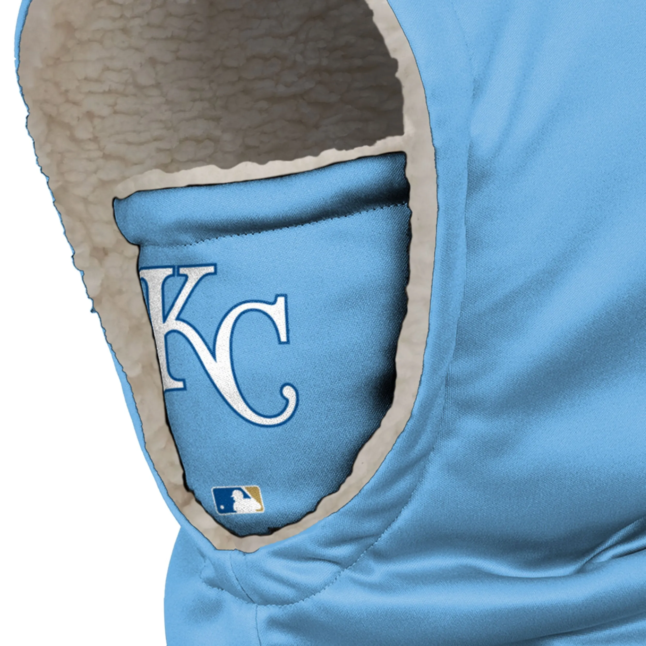 Kansas City Royals MLB On-Field Powder Blue Hooded Gaiter