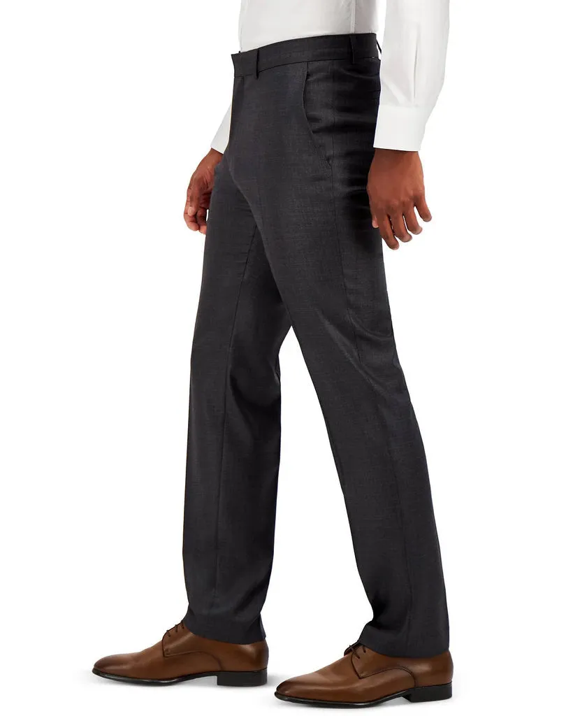 Kenneth Cole REACTION Mens Slim fit Dress Pants 32 / 29 Grey Stretch