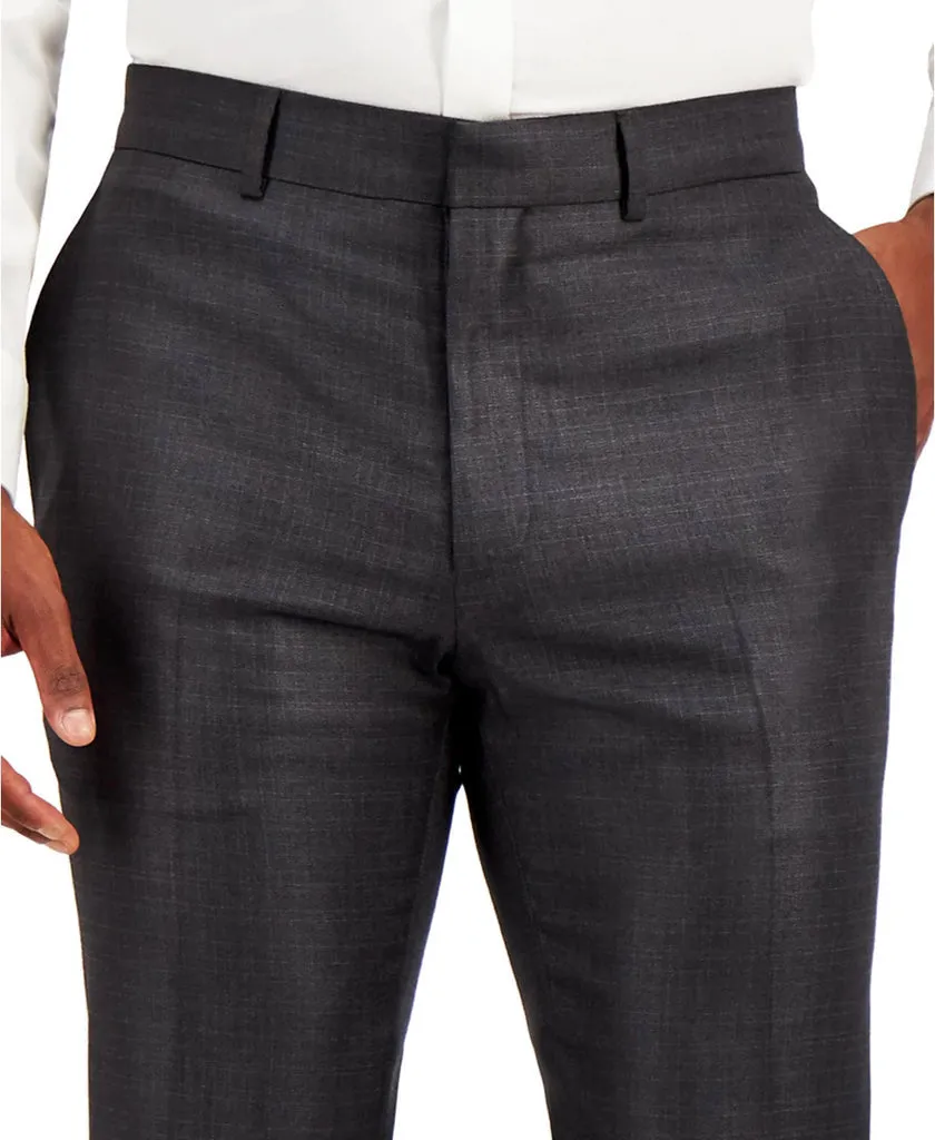 Kenneth Cole REACTION Mens Slim fit Dress Pants 32 / 29 Grey Stretch