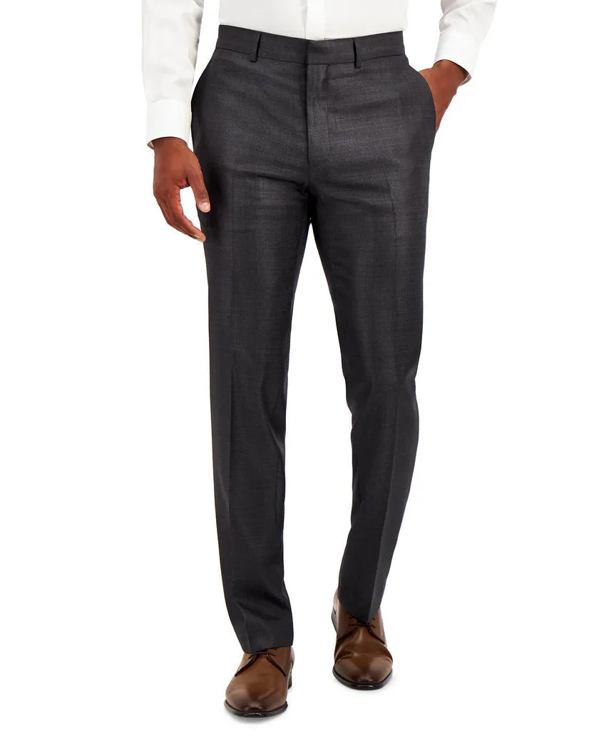 Kenneth Cole REACTION Mens Slim fit Dress Pants 32 / 29 Grey Stretch