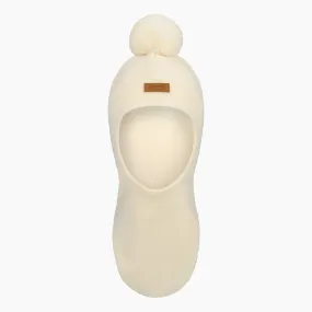 Kids'  balaclava Lumipallo, White