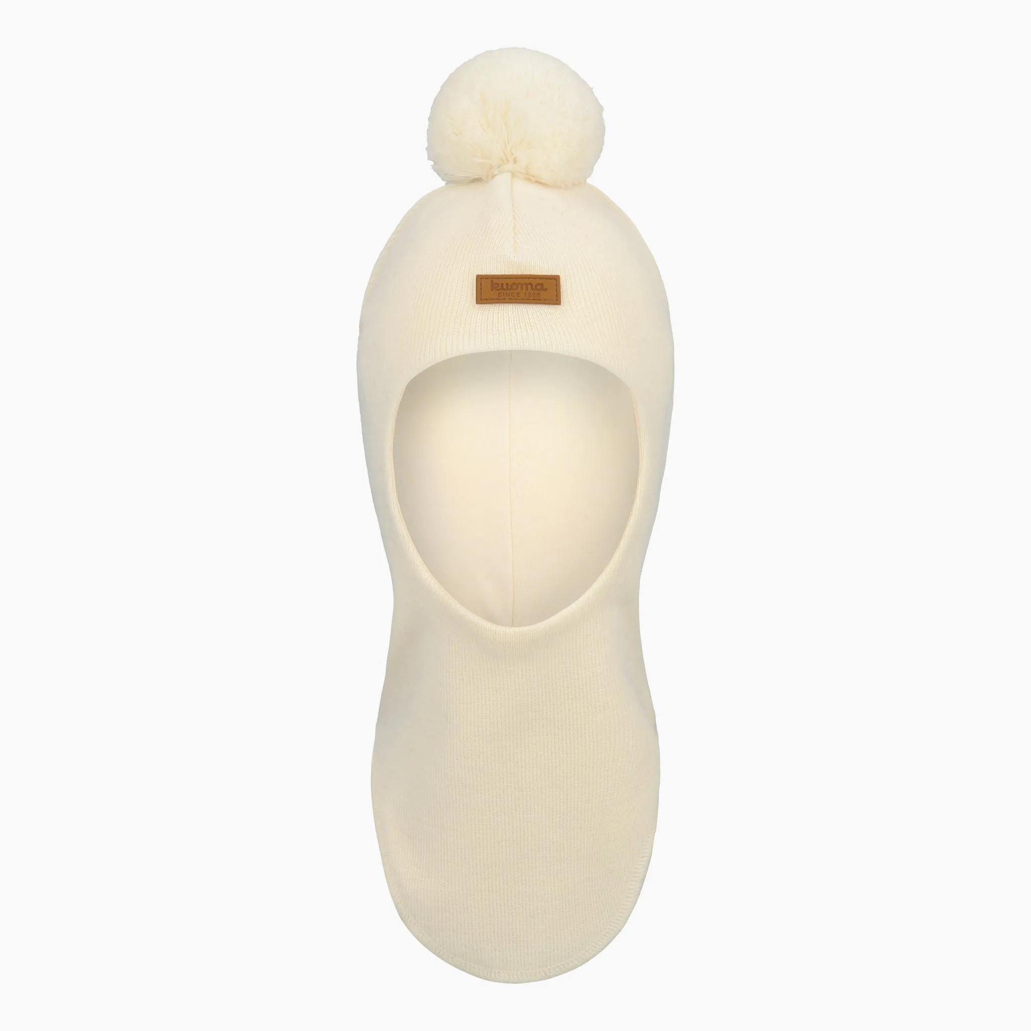 Kids'  balaclava Lumipallo, White