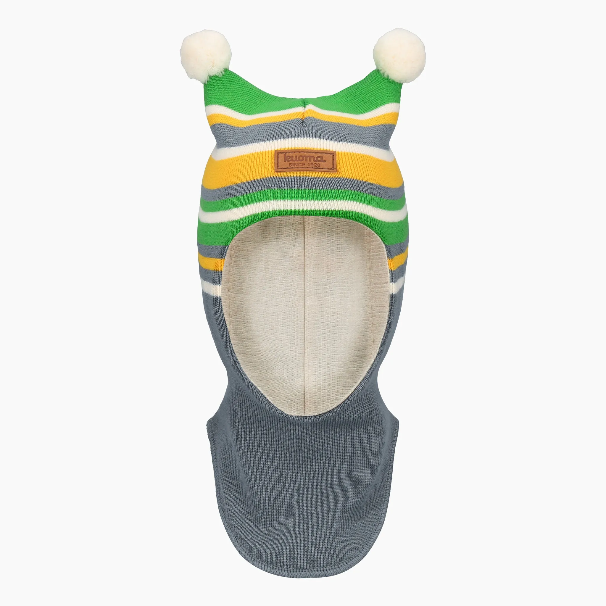 Kids´ balaclava Tupsut, Grey