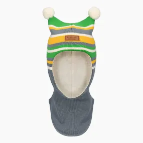Kids´ balaclava Tupsut, Grey