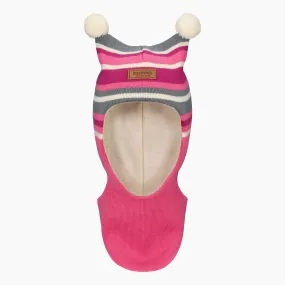 Kids´ balaclava Tupsut, Pink