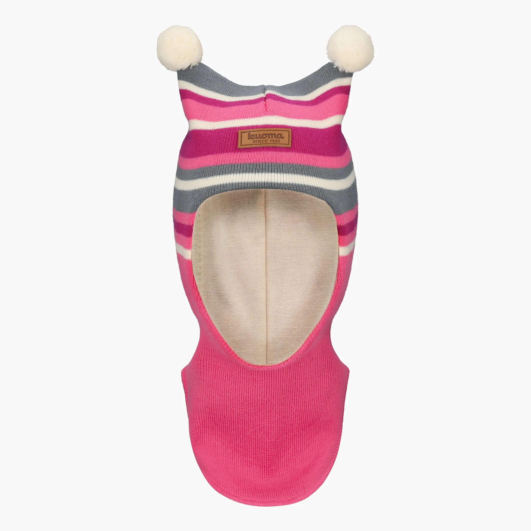Kids´ balaclava Tupsut, Pink
