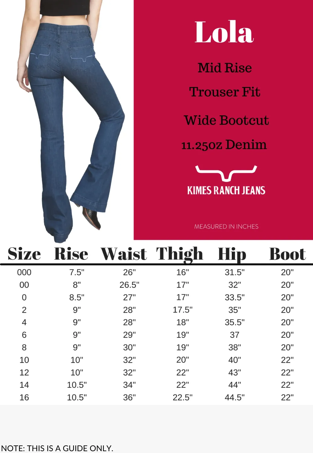 Kimes Ranch Womens Lola Jean