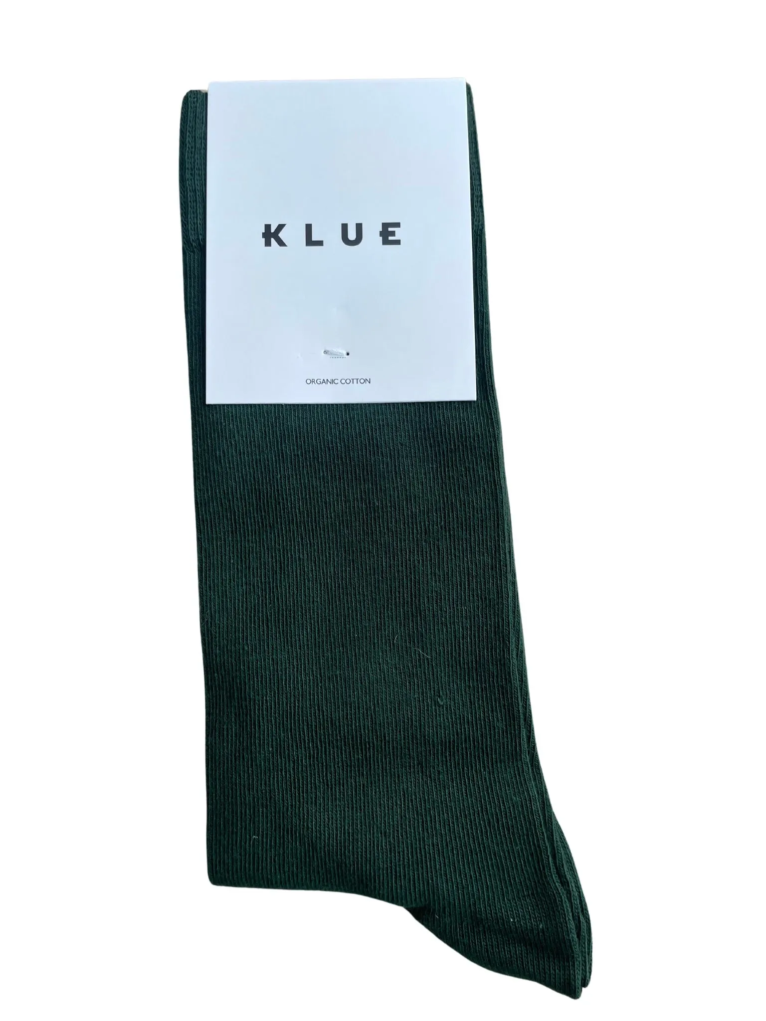 KLUE Organic cotton socks green unisex