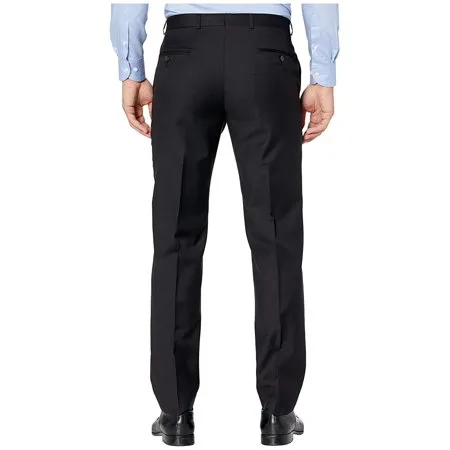 Lauren Ralph Lauren Mens Classic fit Dress Pants 32 / 30 Black Solid