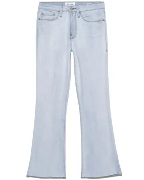Le Crop Mini Boot Raw Jean in Division