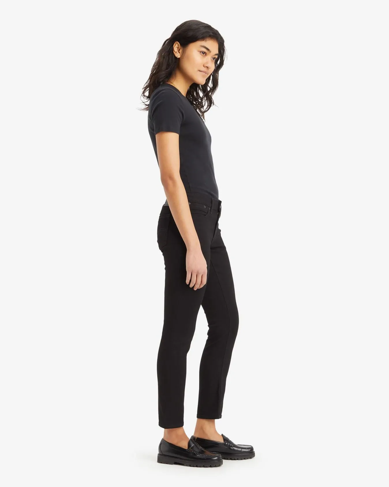 Levi's® Womens 712 Slim Welt Pocket Jeans - Midnight Gaze