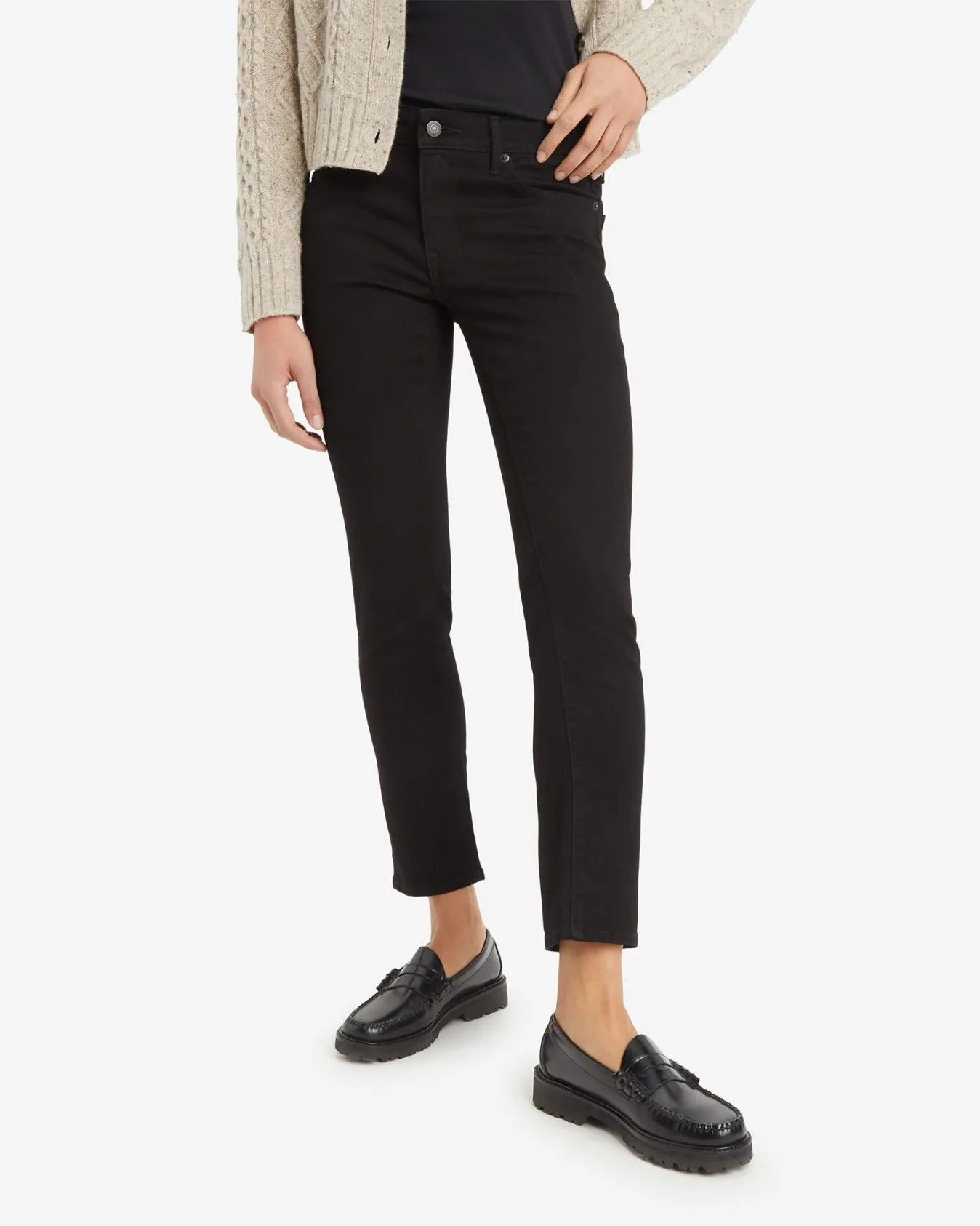 Levi's® Womens 712 Slim Welt Pocket Jeans - Midnight Gaze