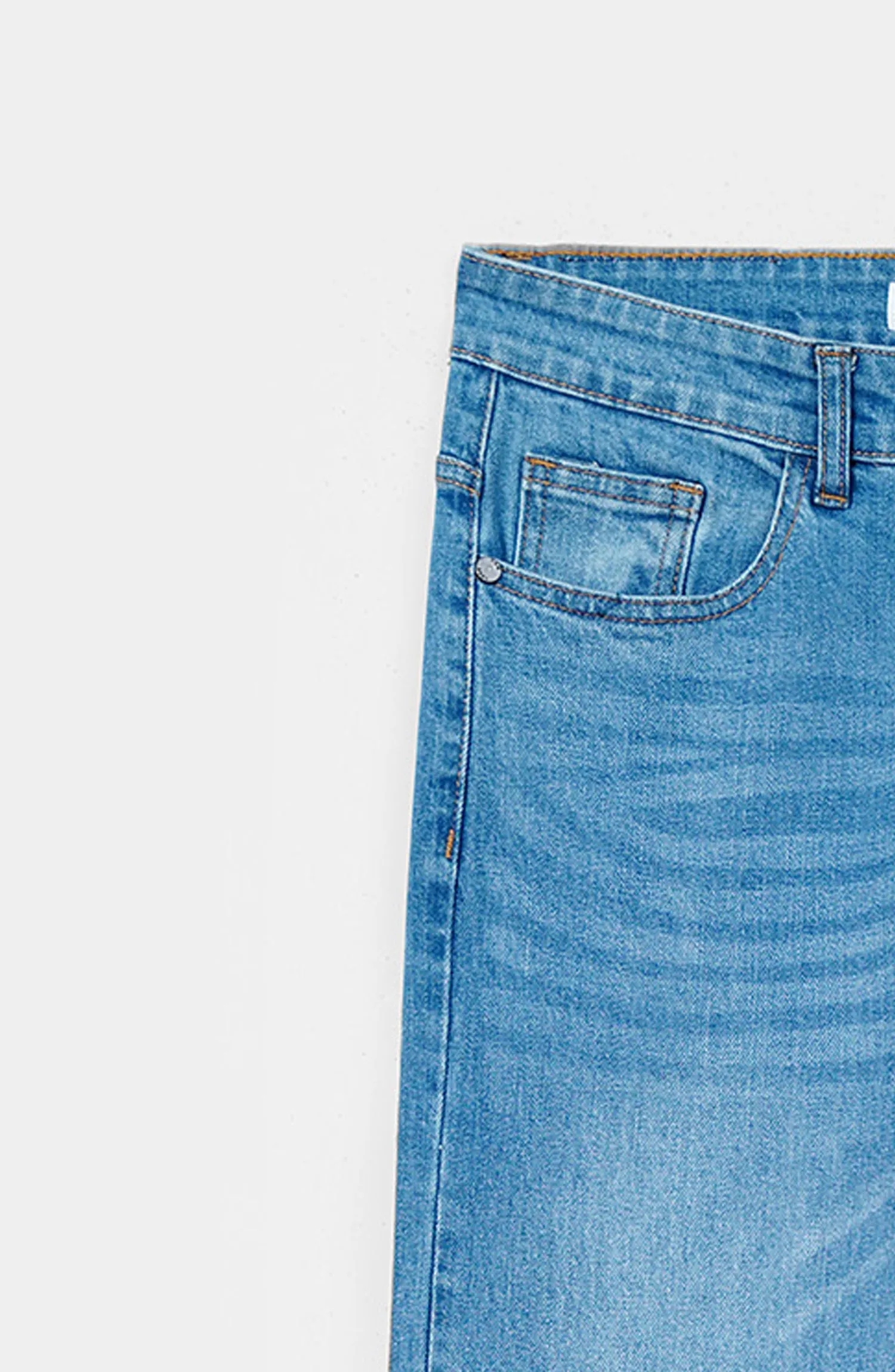 Light Blue Regular Fit Jeans