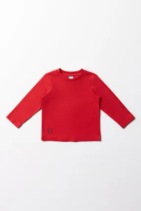 Long Sleeve T-Shirt Red