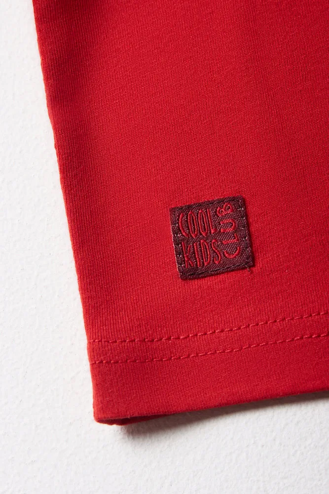 Long Sleeve T-Shirt Red