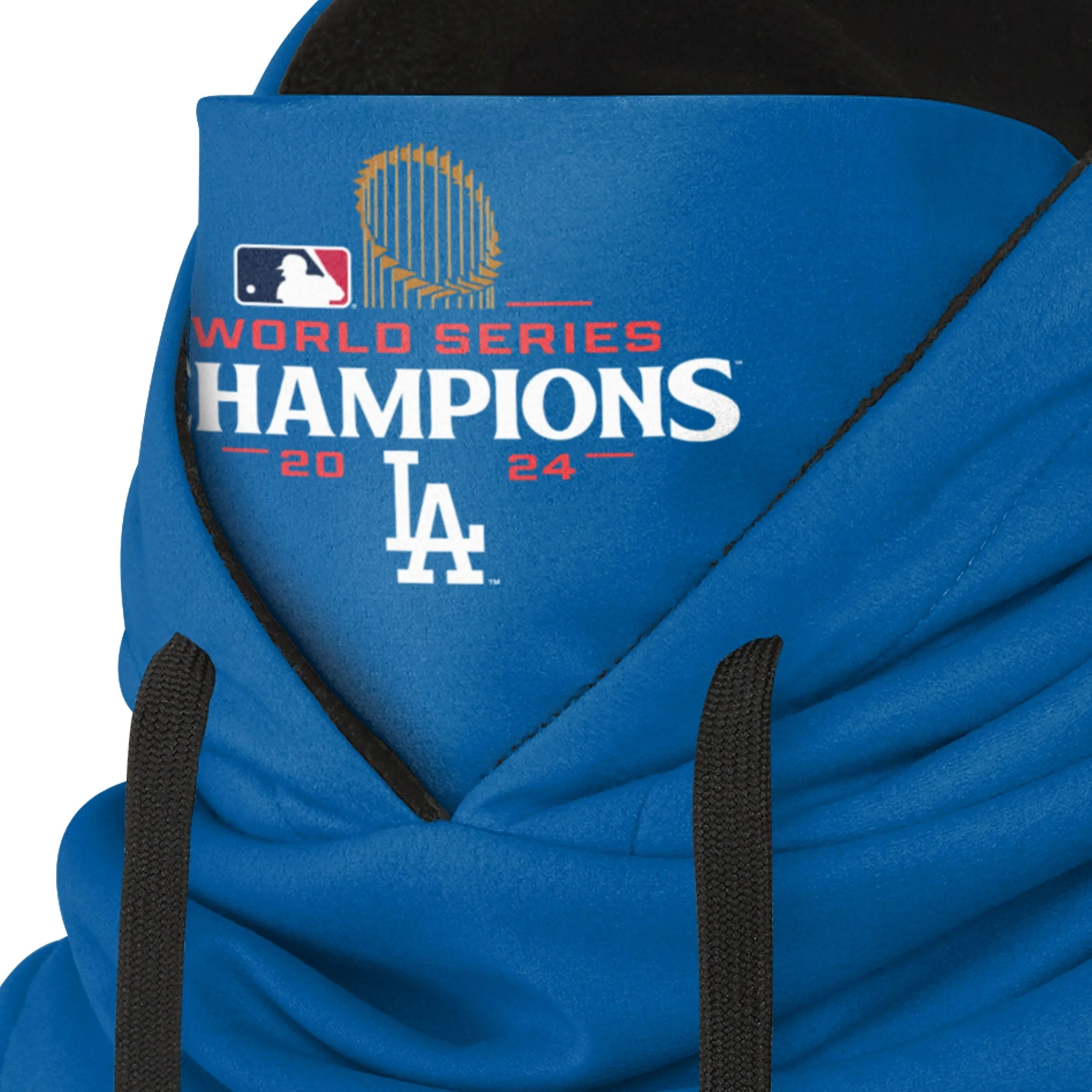 Los Angeles Dodgers MLB 2024 World Series Champions Team Color Hooded Gaiter Scarf