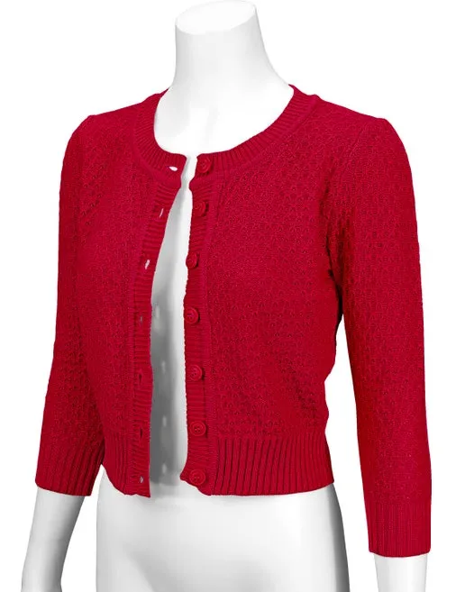 Maddie 3/4 Sleeve Cardigan