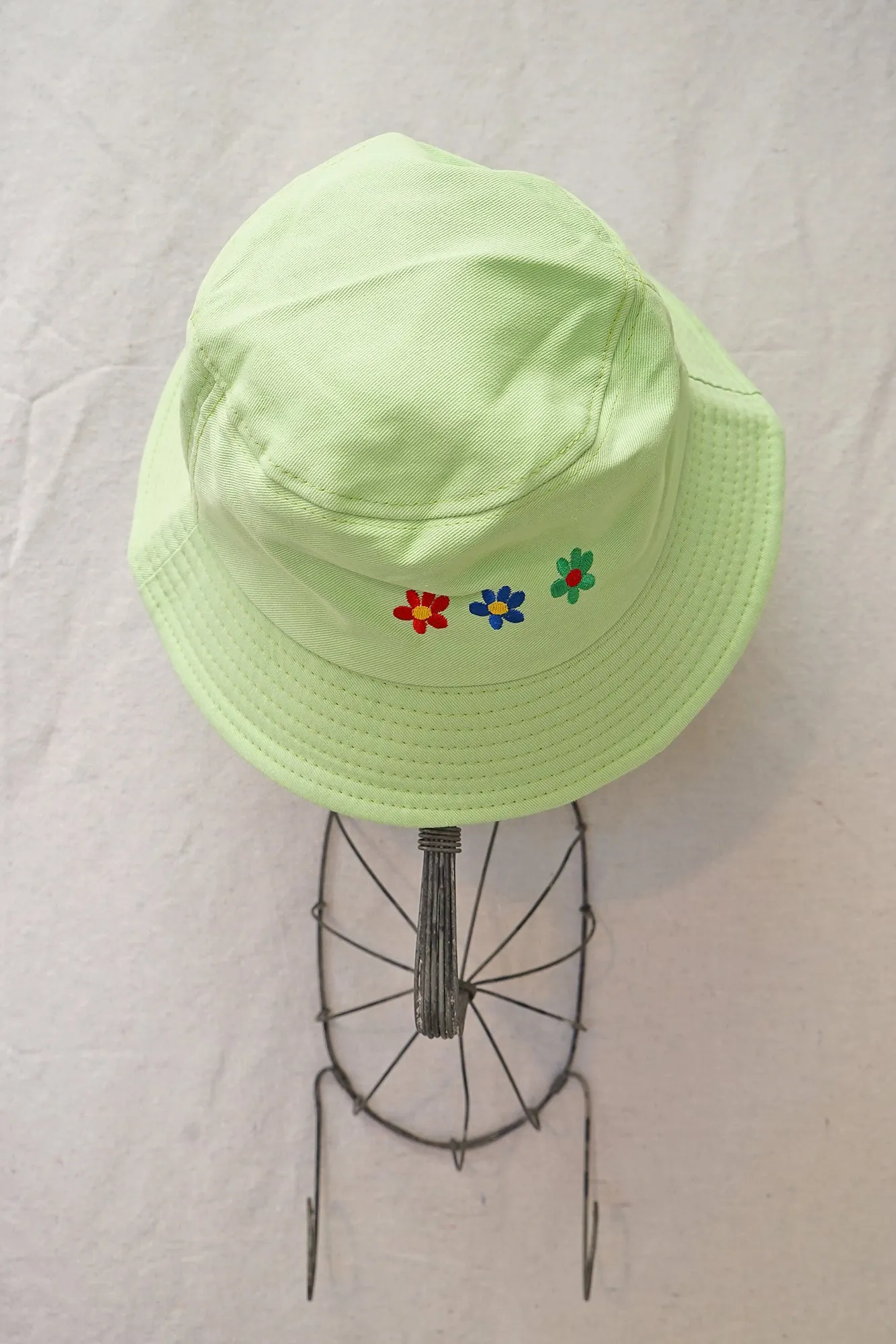 Matcha Floral Cotton Hat