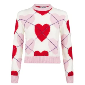 MC2 SAINT BARTH | New Queen Soft Heart Argyle | Pink