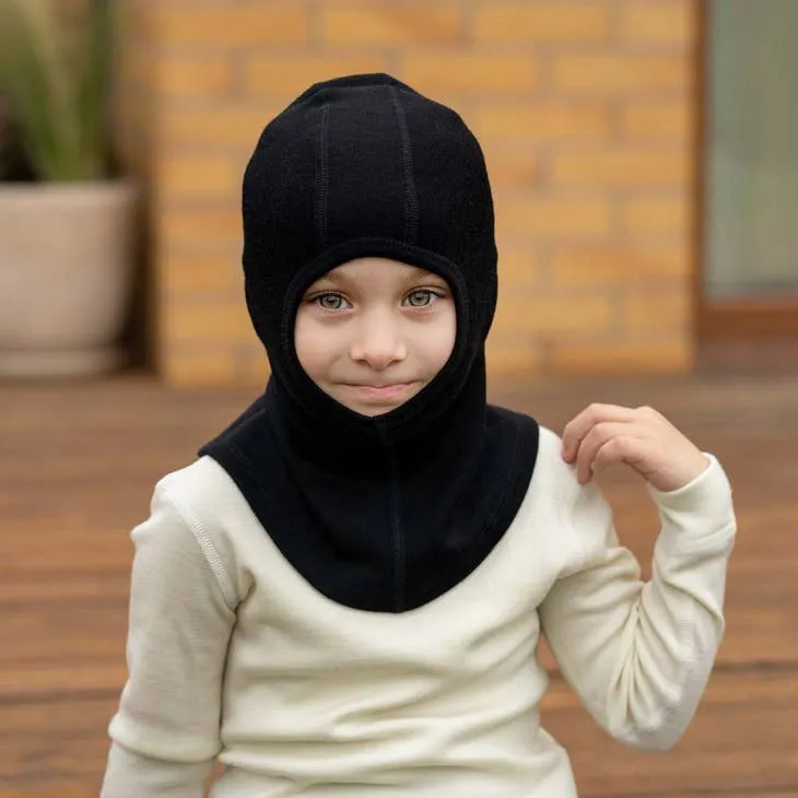 Menique - Balaclava Face Cover 250 Merino Black