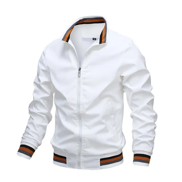 Men's All-Season Lightweight Bomber Jacket for Versatile Style