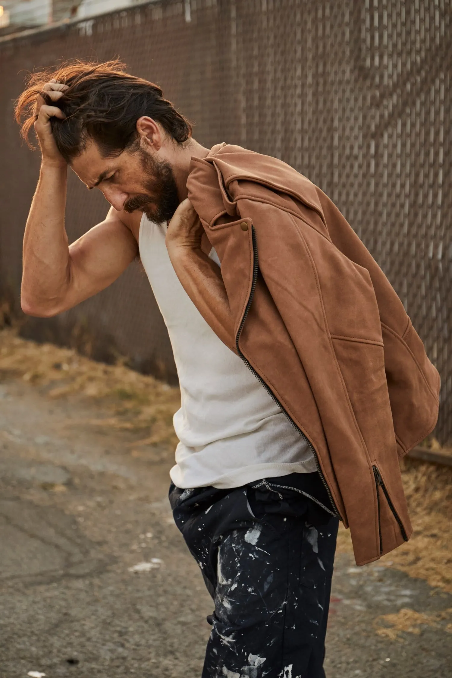 MENS NUBUCK EASY RIDER
