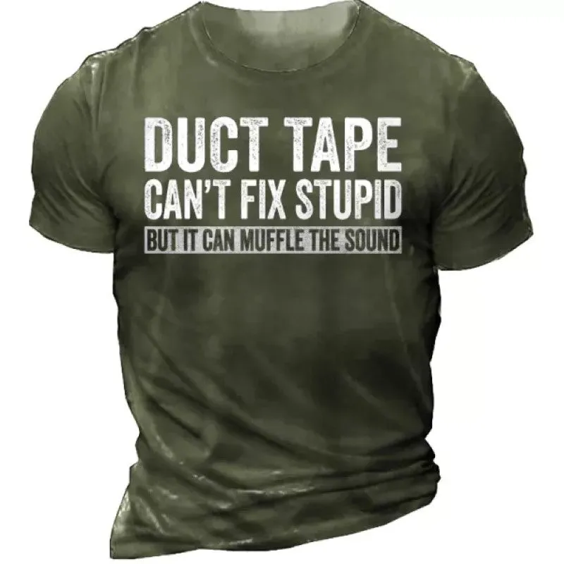 Men's Printed Cotton Half Sleeve T-shirt